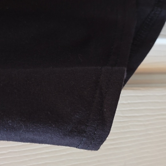 TEK GEAR BRAND WOMENS SHORT SLEEVES BLACK V-NECK TEE-SHIRT SIZE XS - Picture 7 of 11